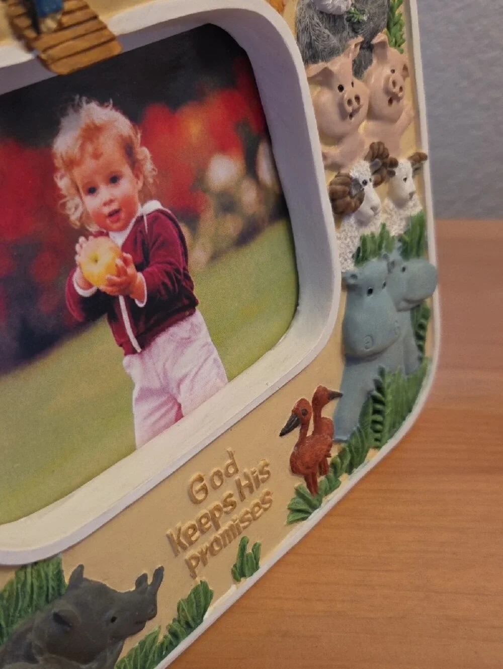 Noah's Ark Animal Photo Frame - Multicolor